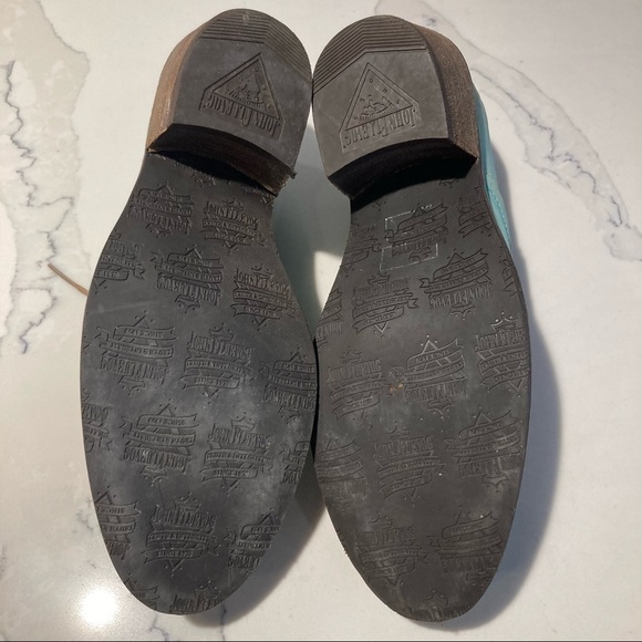 JOHN FLUEVOG Sz 7  Elise Adrianna Family Lace Up Nubuck Oxford Style Shoes - Picture 14 of 16